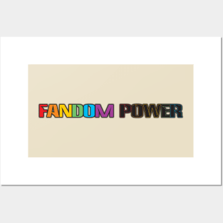 Fandom Power (80s Retro) Posters and Art